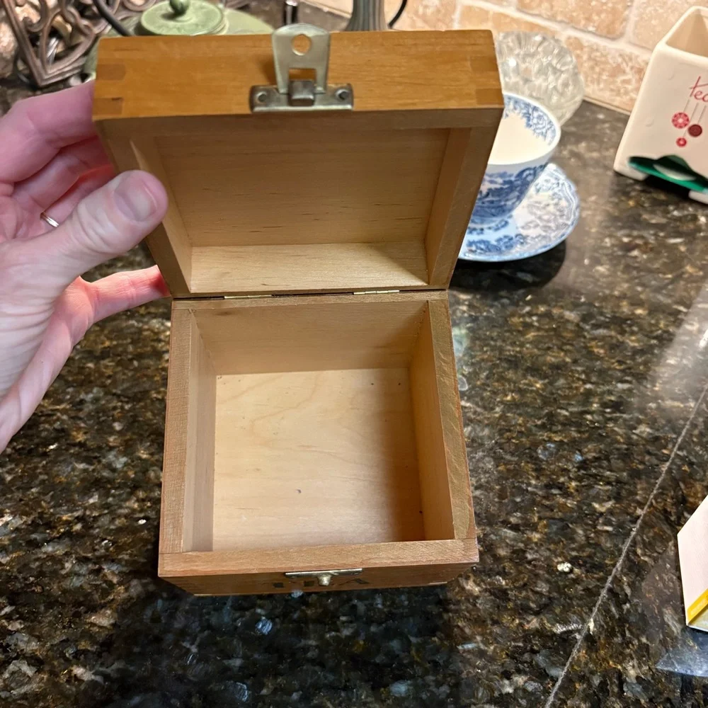 Tea Box and Supplies